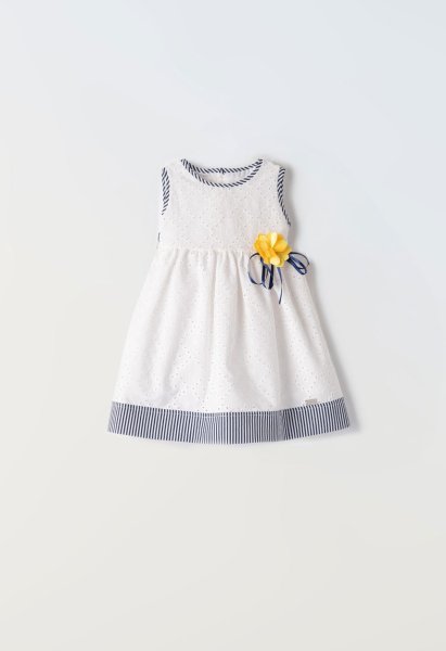 Βρεφικό φόρεμα ΕΒΙΤΑ κορίτσι 6-24 μηνών 242509 Μπλε