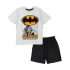 Παιδικό σετ βερμούδα 'Batman' αγόρι 2-8 ετών BAT5204410-UH Γκρι