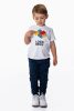 Παιδική μπλούζα for Funky Kids αγόρι 1-6 ετών 124-305113-1 Λευκό
