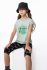 Παιδικό σετ μπλουζοφόρεμα & κολάν for Funky Kids κορίτσι 6-16 ετών 124-520104-3 Φυστικί