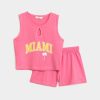 Παιδικό σετ σορτς for Funky Kids κορίτσι 6-16 ετών 124-524100-1 Ροζ
