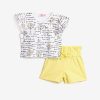 Παιδικό σετ σορτς for Funky Kids κορίτσι 2-6 ετών 124-724135-1 Κίτρινο