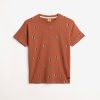Παιδική μπλούζα for Funky Kids αγόρι 6-16 ετών 124-105101-3 Καφέ