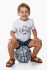 Παιδικό σετ μακό for Funky Kids αγόρι 1-6 ετών 124-301202-1 Λευκό