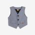 Παιδικό γιλέκο for Funky Kids αγόρι 1-6 ετών 124-319100-1 Μπλε