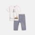 Βρεφικό σετ παντελόνι for Funky Kids αγόρι 6-24 μηνών 124-822109-1 Λευκό