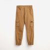 Παιδικό παντελόνι for Funky Kids αγόρι 6-16 ετών 124-111100-1 Καφέ