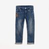 Παιδικό τζιν παντελόνι for Funky Kids αγόρι 6-16 ετών 124-112101-2 Μπλε