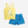 Παιδικό σετ σορτς for Funky Kids κορίτσι 6-16 ετών 124-524127-1 Κίτρινο