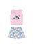 Παιδικό σετ σορτς for Funky Kids κορίτσι 2-6 ετών 124-724130-2 Σομόν