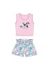 Παιδικό σετ σορτς for Funky Kids κορίτσι 2-6 ετών 124-724130-2 Σομόν
