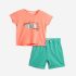 Παιδικό σετ σορτς for Funky Kids κορίτσι 2-6 ετών 124-730100-2 Σομόν