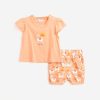 Βρεφικό σετ σορτς for Funky Kids κορίτσι 3-24 μηνών 124-060102-1 Σομόν