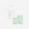 Βρεφικό σετ σορτς for Funky Kids κορίτσι 3-24 μηνών 124-060110-1 Λευκό
