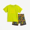 Βρεφικό σετ βερμούδα for Funky Kids αγόρι 6-24 μηνών 124-801120-1 Λαχανί