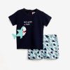 Βρεφικό σετ βερμούδα for Funky Kids αγόρι 6-24 μηνών 124-804116-1 Μπλε