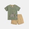 Βρεφικό σετ βερμούδα for Funky Kids αγόρι 6-24 μηνών 124-822111-1 Πράσινο