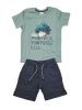 Παιδικό σετ μακό for Funky Kids αγόρι 6-16 ετών 124-101304-1 Πράσινο