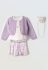 Παιδικό σετ 3τμχ ΕΒΙΤΑ κορίτσι 1-6 ετών 243227 Μωβ