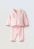 Βρεφικό σετ 3τμχ ΕΒΙΤΑ κορίτσι 6-24 μηνών 243528 Ροζ