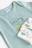 Βρεφικό σετ 2 τμχ κορμάκια for Funky Kids αγόρι 1-12 μηνών 225-050136-1 Μέντα