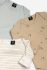Βρεφικό σετ 3τμχ for Funky Kids αγόρι 1-12 μηνών 225-050141-1 Γκρι-Μπεζ