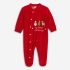 Βρεφικό Χριστουγεννιάτικο φορμάκι for Funky Kids αγόρι 1-9 μηνών 225-050156-1 Κόκκινο