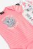 Βρεφικό σετ 4τμχ for Funky Kids κορίτσι 1-12 μηνών 225-060175-1 Ροζ