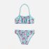 Παιδικό μαγιό μπικίνι for Funky Kids κορίτσι 1-6 ετών 124-0703-2 Τυρκουάζ