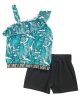 Παιδικό σετ σορτς for Funky Kids κορίτσι 6-16 ετών 123-524128-1 Λευκό