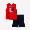 Παιδικό σετ μακό for Funky Kids αγόρι 6-16 ετών 124-101402-1 Κόκκινο