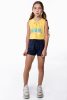 Παιδικό σετ σορτς for Funky Kids κορίτσι 6-16 ετών 124-524100-2 Κίτρινο