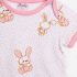 Βρεφικό σετ 2τμχ κορμάκια for Funky Kids κορίτσι 1-12 μηνών 125-060119-1 Ροζ