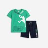 Παιδικό σετ μακό for Funky Kids αγόρι 6-16 ετών 125-101114-2 Πράσινο