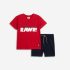 Παιδικό σετ μακό for Funky Kids αγόρι 2-6 ετών 125-301105-2 Κόκκινο