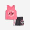 Παιδικό σετ σορτς for Funky Kids κορίτσι 6-16 ετών 125-524107-1 Ροζ