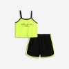 Παιδικό σετ σορτς for Funky Kids κορίτσι 6-16 ετών 125-524110-1 Κίτρινο
