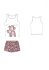 Παιδικό σετ σορτς for Funky Kids κορίτσι 2-6 ετών 125-724121-2 Λευκό