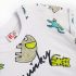 Βρεφικό σετ φούτερ τζιν for Funky Kids αγόρι 6-24 μηνών 125-802101-1 Λευκό