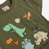 Βρεφικό σετ φούτερ τζιν for Funky Kids αγόρι 6-24 μηνών 125-802103-1 Χακί