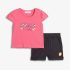 Βρεφικό σετ σορτς μακό for Funky Kids κορίτσι 6-24 μηνών 125-924117-1 Ροζ