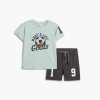 Παιδικό σετ βερμούδα for Funky Kids αγόρι 2-6 ετών 125-301104-2 Γαλάζιο