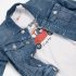 Παιδικό σετ 3 τμχ τζάκετ τζιν for Funky Kids αγόρι 2-6 ετών 125-395103-1 Μπλε