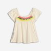 Παιδική μπλούζα for Funky Kids κορίτσι 6-16 ετών 125-505135-1 Λευκό