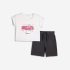 Παιδικό σετ σορτς for Funky Kids κορίτσι 6-16 ετών 125-530100-1 Λευκό