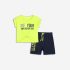 Παιδικό σετ σορτς for Funky Kids κορίτσι 6-16 ετών 125-530101-2 Κίτρινο