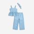 Παιδικό σετ παντελόνα for Funky Kids κορίτσι 2-6 ετών 125-722100-1 Μπλε