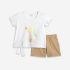 Παιδικό σετ σορτς for Funky Kids κορίτσι 2-6 ετών 125-724120-2 Λευκό