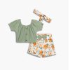 Παιδικό σετ σορτς for Funky Kids κορίτσι 2-6 ετών 125-725105-1 Φυστικί