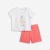 Παιδικό σετ σορτς for Funky Kids κορίτσι 2-6 ετών 125-730101-1 Λευκό